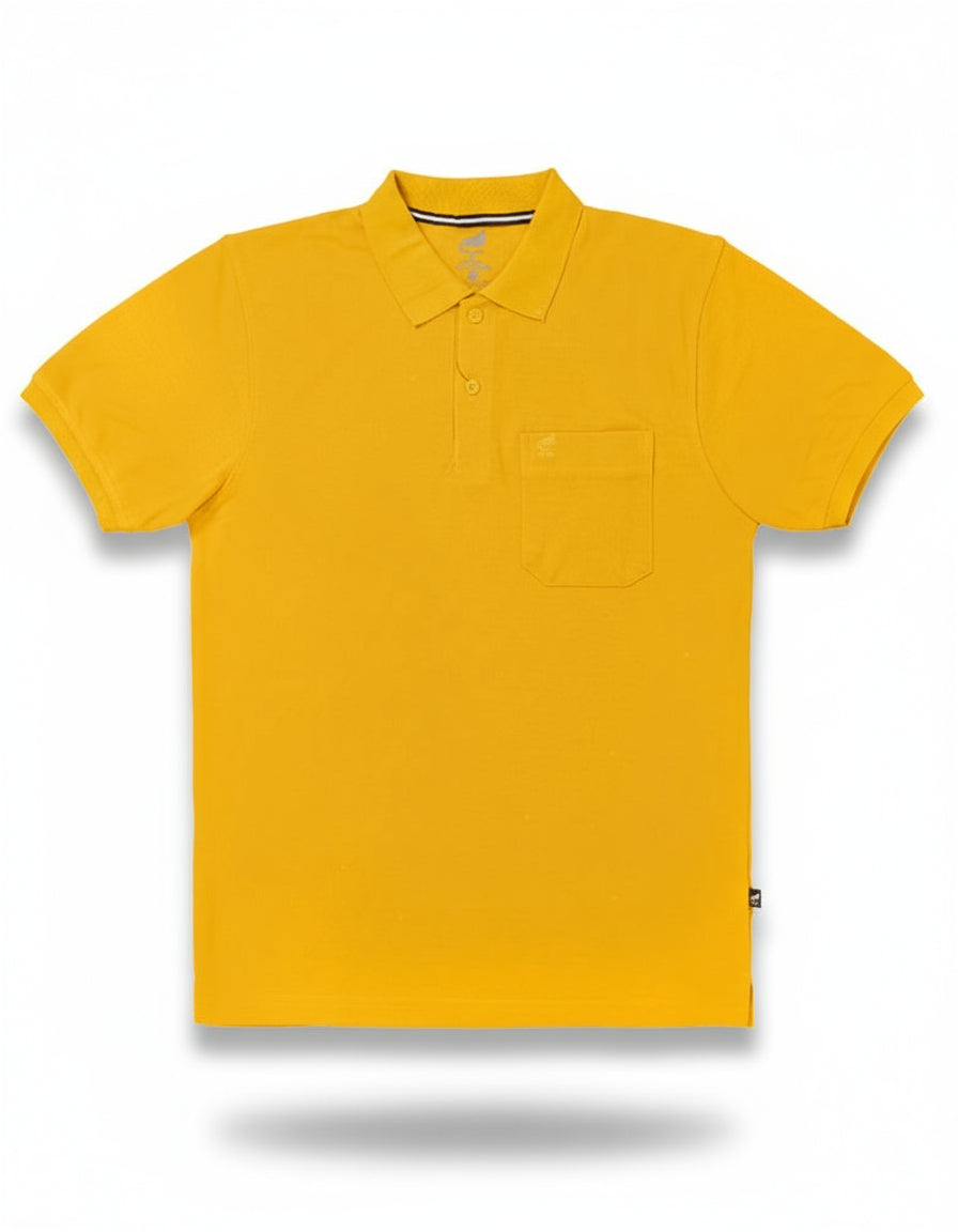 Mens Polo T-Shirts Yellow